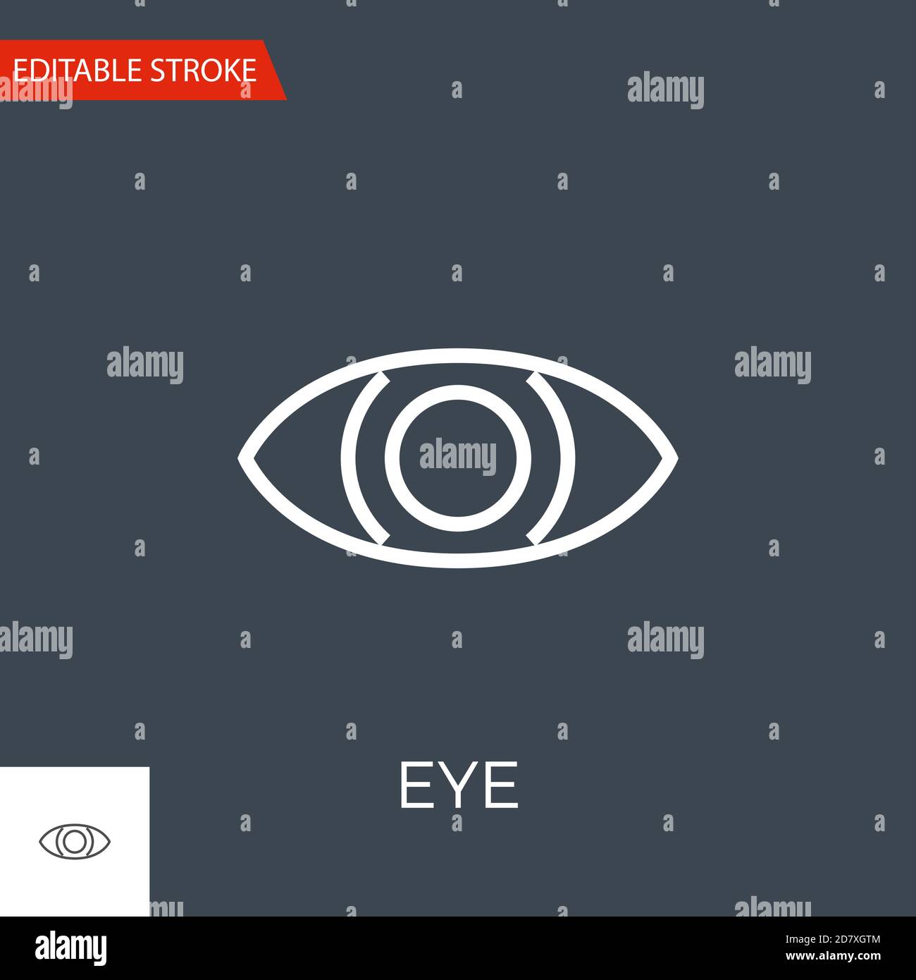 Eye Vector Icon Stock Vector Image & Art - Alamy