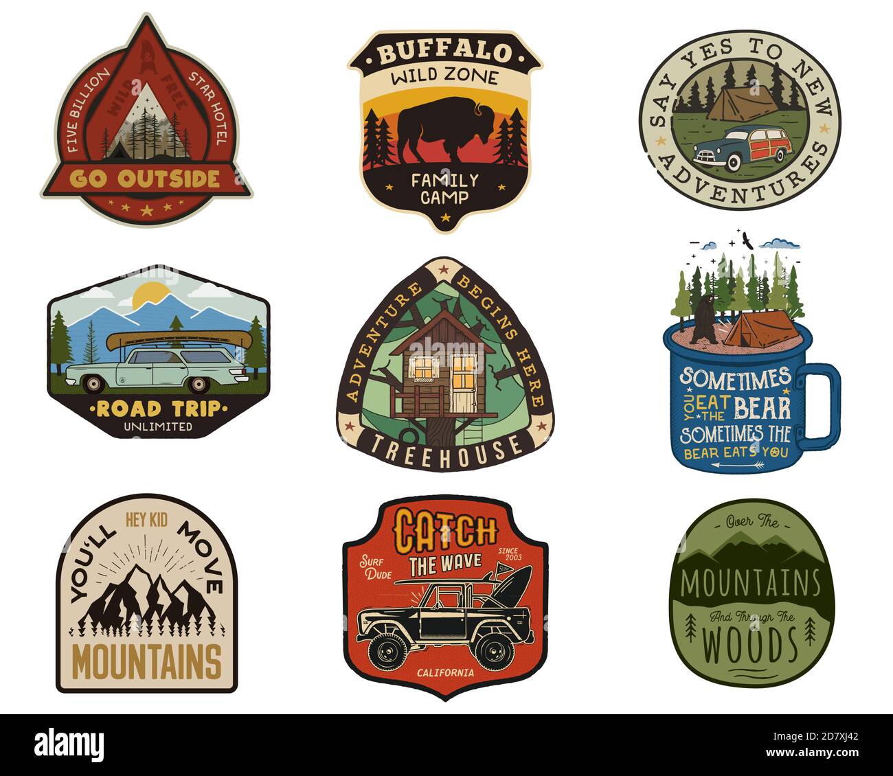 hiking patches