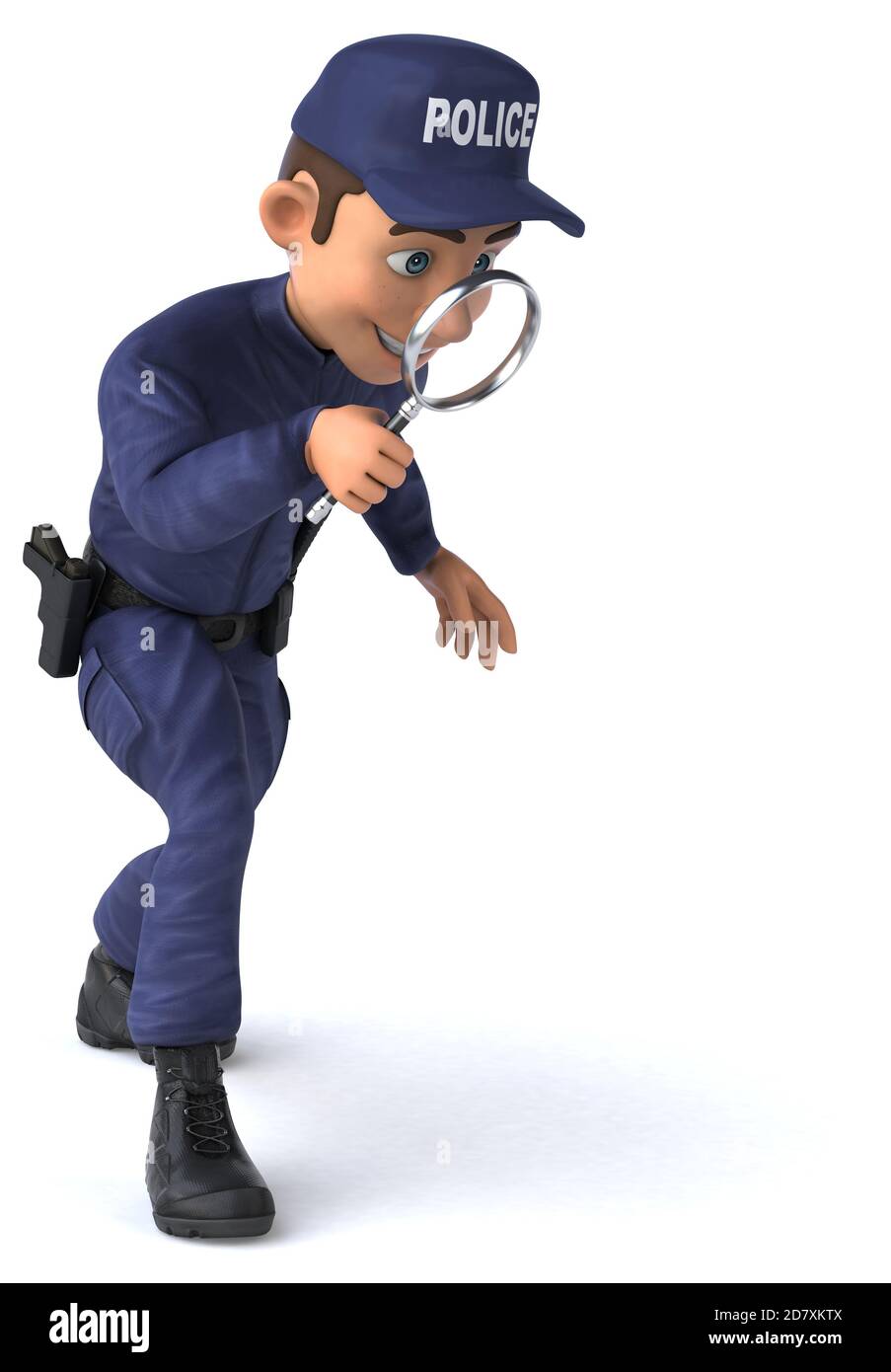 Fun 3D illustration of a cartoon Police Officer Stock Photo - Alamy Fun 3D illustration of a cartoon Police Officer Stock Photo - Alamy