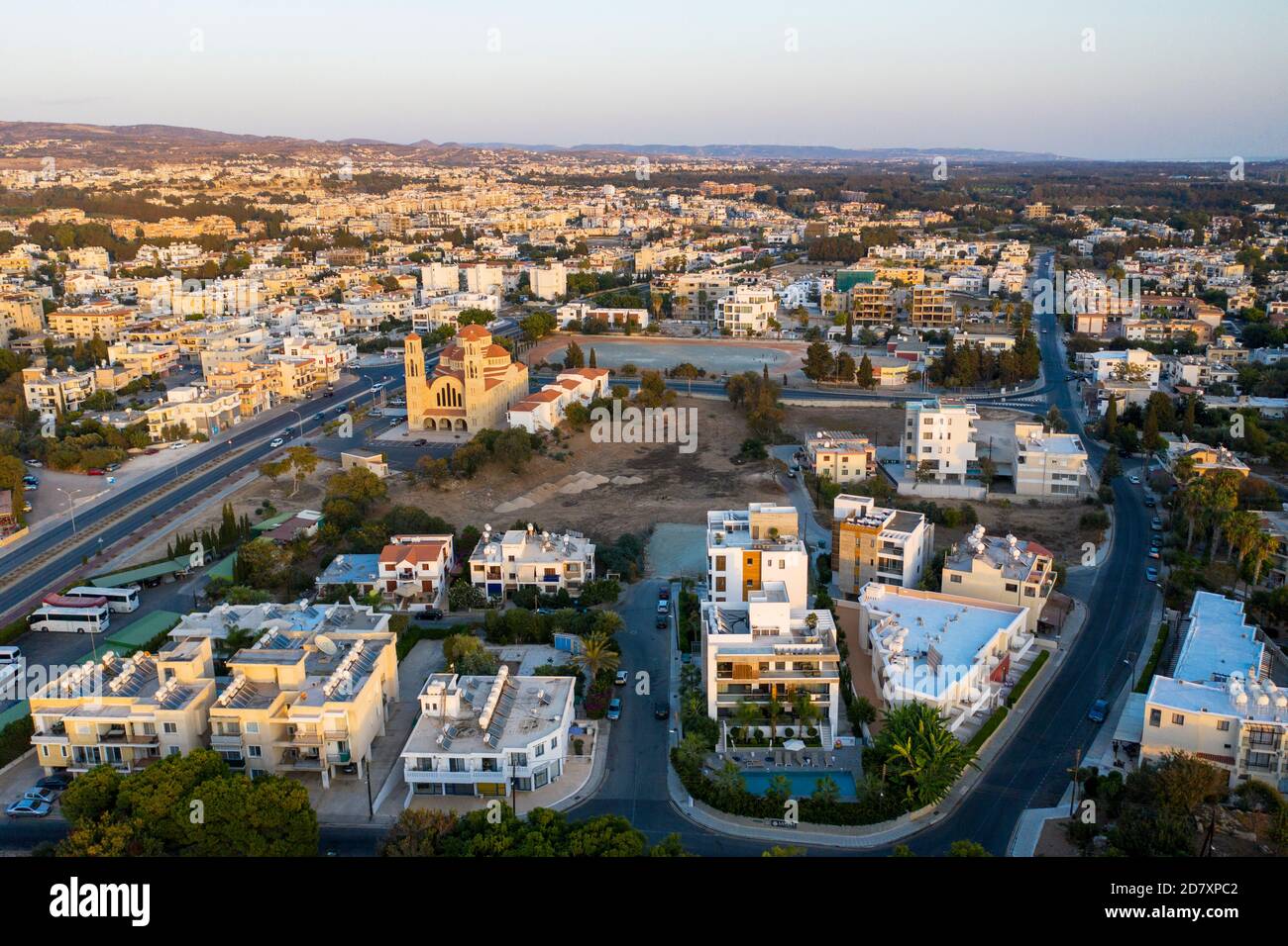 Neo paphos aerial hi-res stock photography and images - Alamy