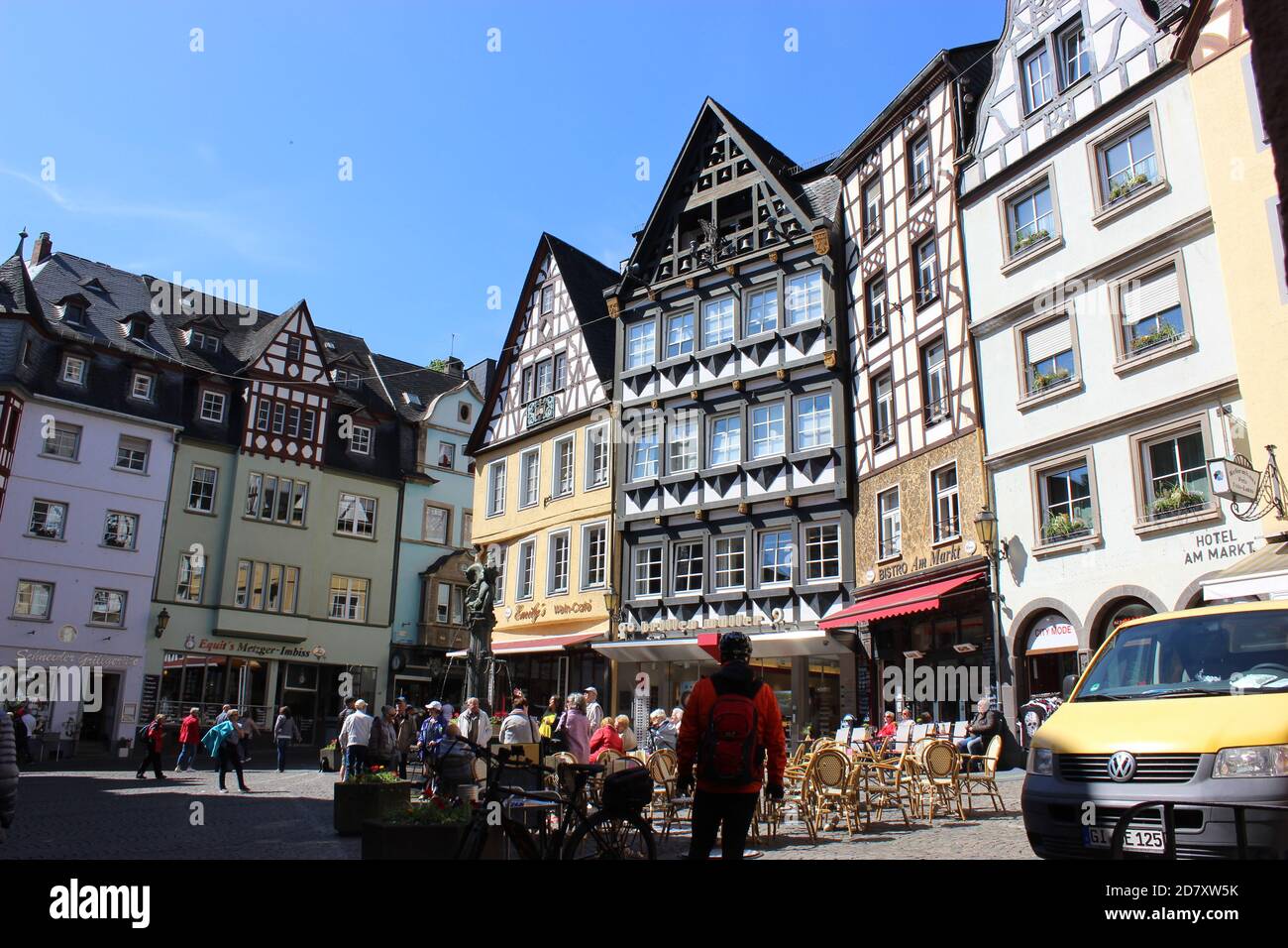 Cochem in colors Stock Photo