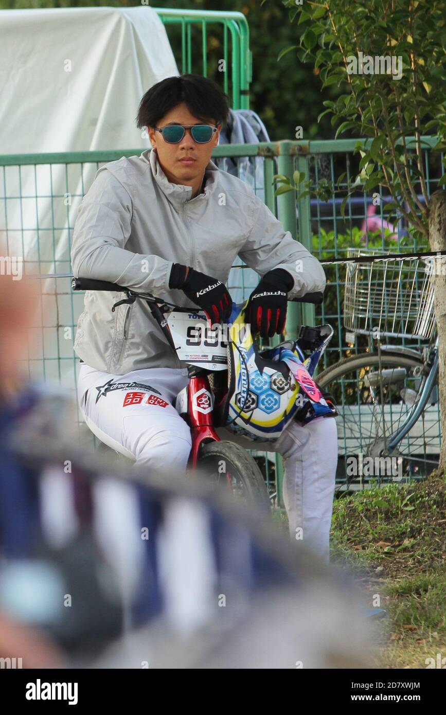 Yoshitaku Nagasako during the 2020 Japan National BMX Championships Men