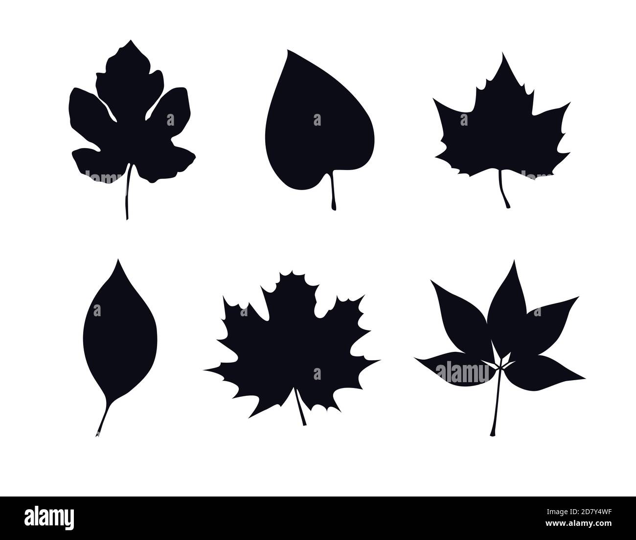 autumn leaves icons Stock Vector Image & Art - Alamy