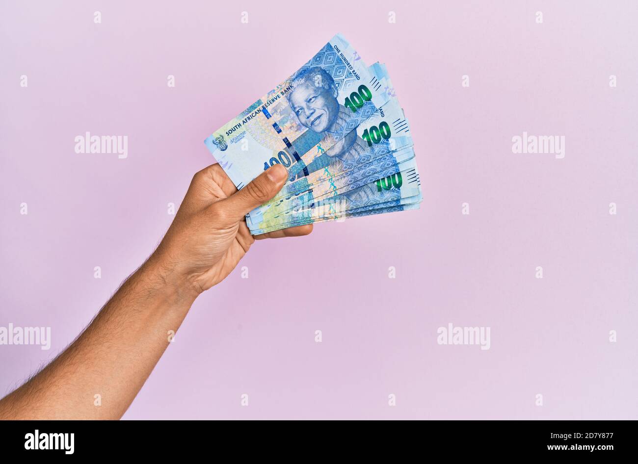100 south african rand note hi-res stock photography and images - Alamy
