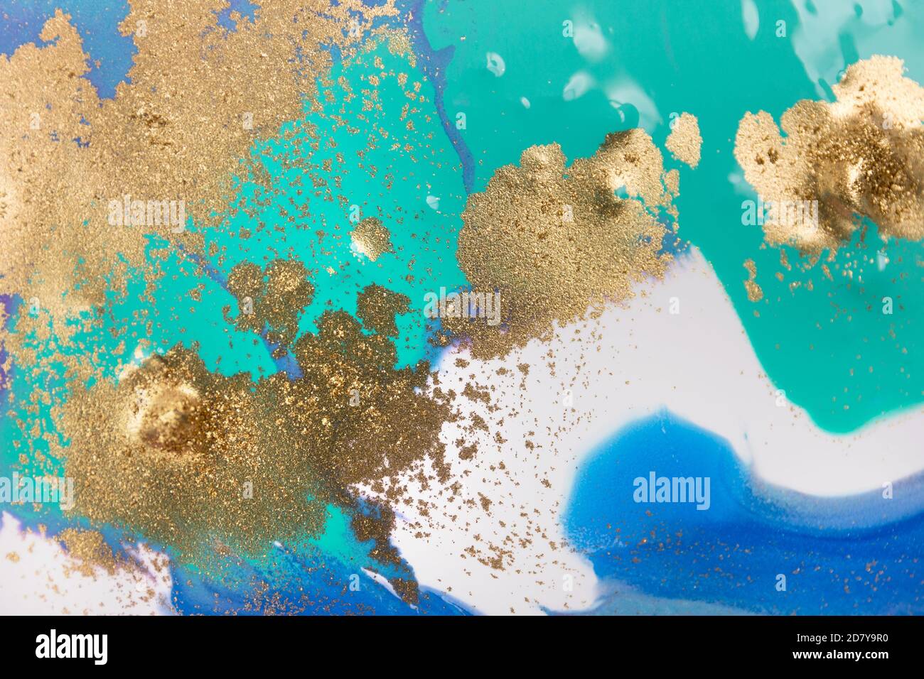 Blue wave pattern hi-res stock photography and images - Alamy
