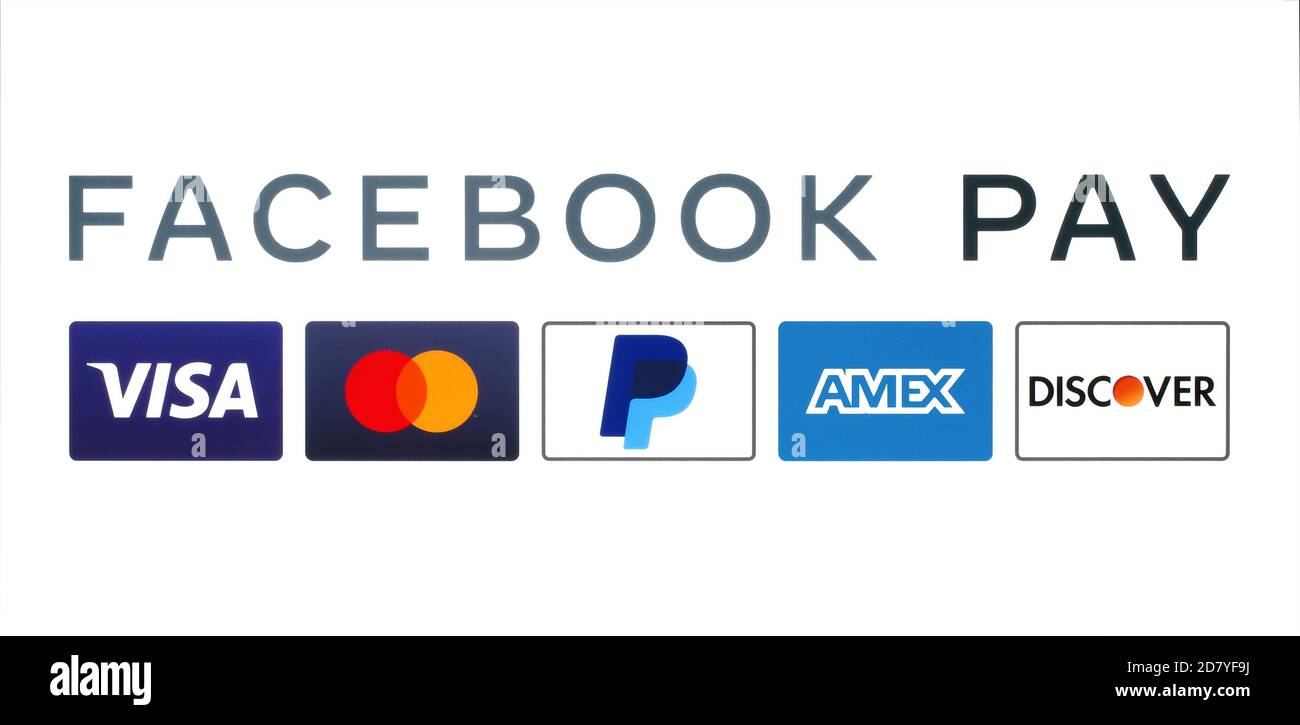 Facebook logo money hires stock photography and images Alamy