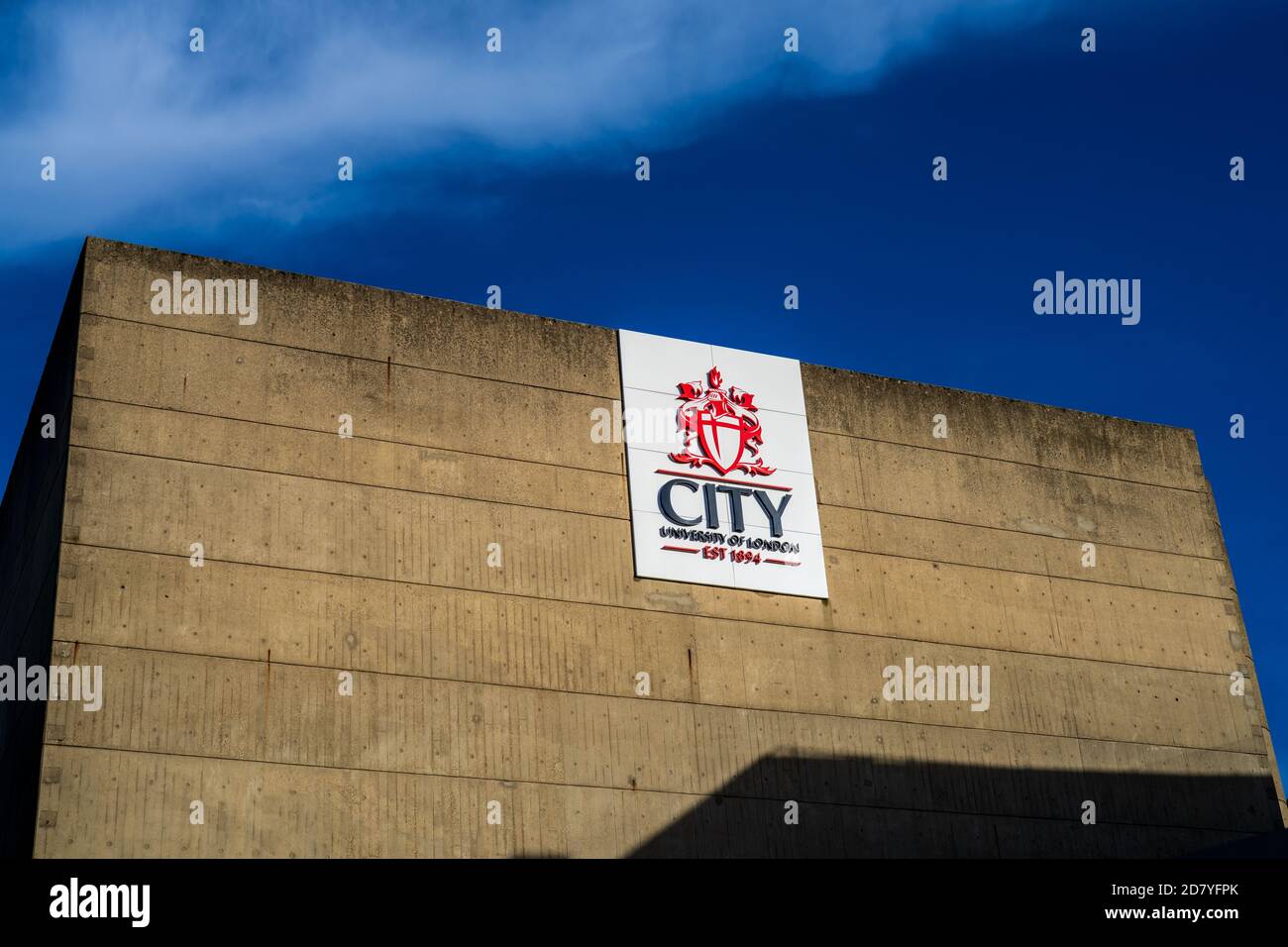 City University of London (CUL) a public research university in London,  and a member institution of the federal University of London. Charter 1966. Stock Photo