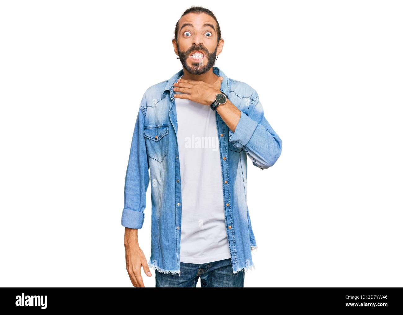 denim jacket cutting