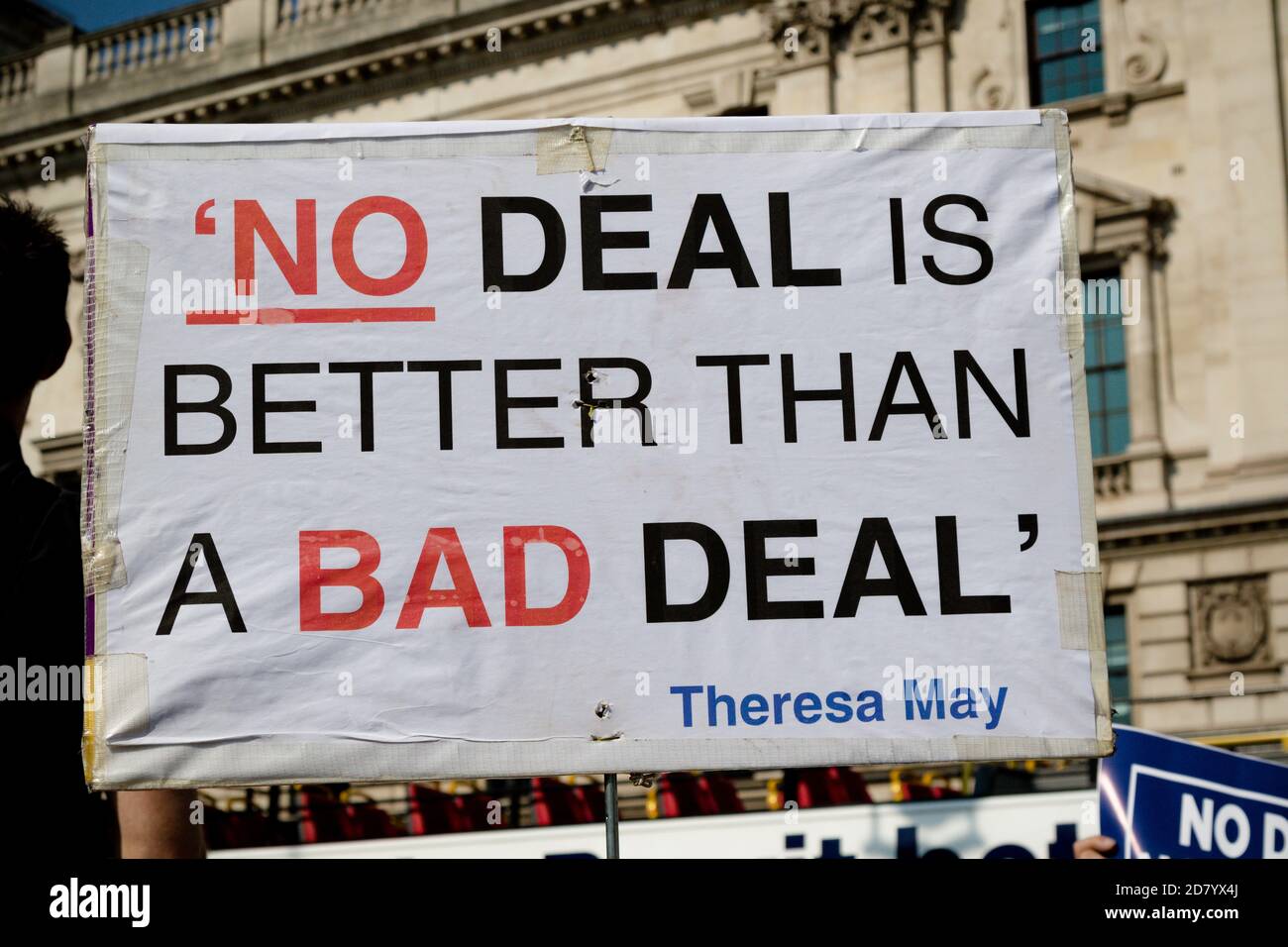 London, United Kingdom, March 29th 2019:- Pro Brexit protesters outside the  British Parliament demanding a No Deal Brexit leaving on WTO terms Stock  Photo - Alamy