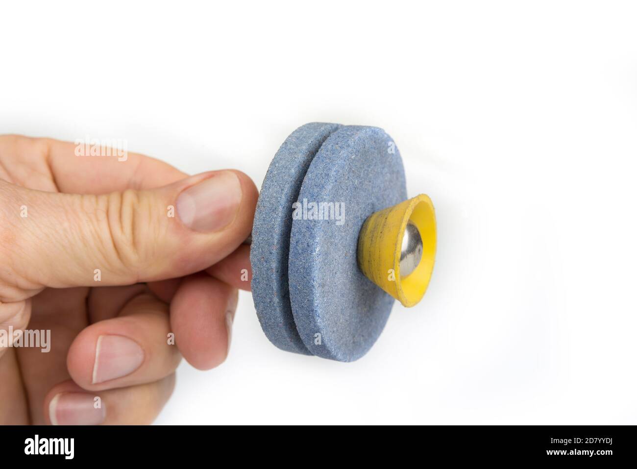 Knife and scissors grinder for a drill machine Stock Photo Alamy