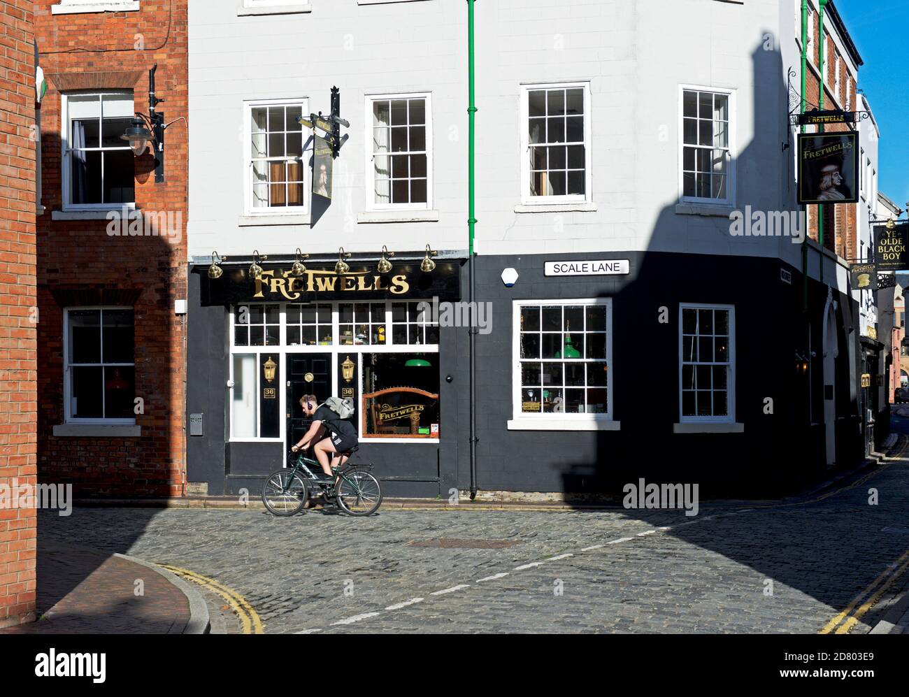 Fretwells pub on Scale Lane, Old Town, Hull, East Yorkshire, Humberside
