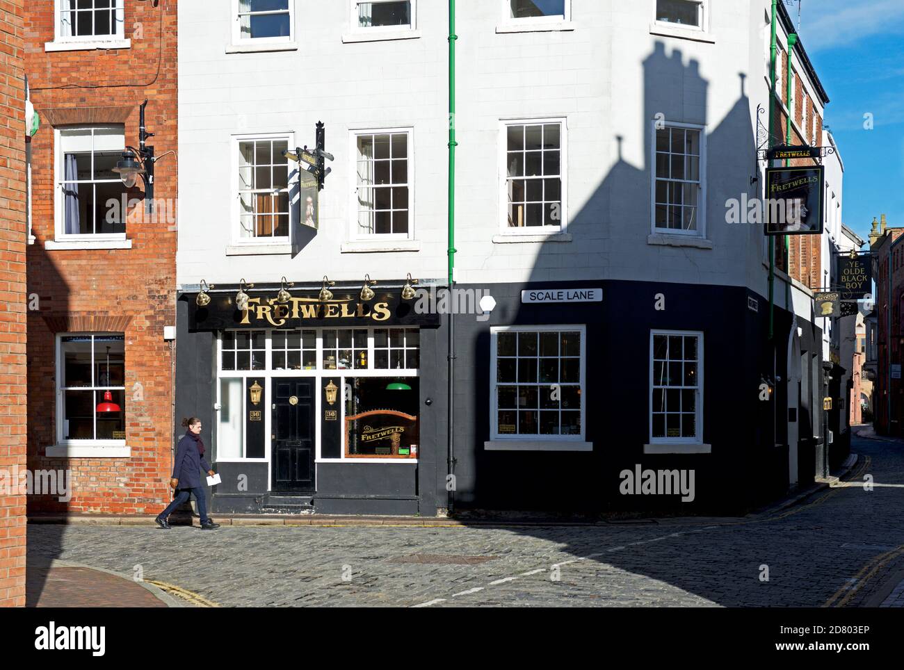 Fretwells pub on Scale Lane, Old Town, Hull, East Yorkshire, Humberside
