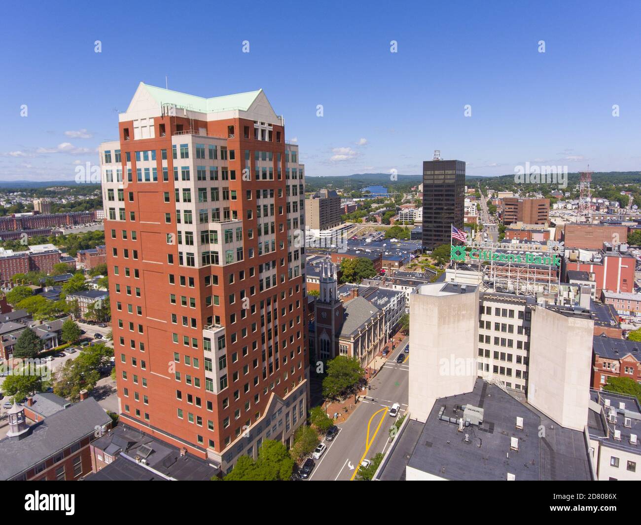 Manchester new hampshire downtown hires stock photography and images