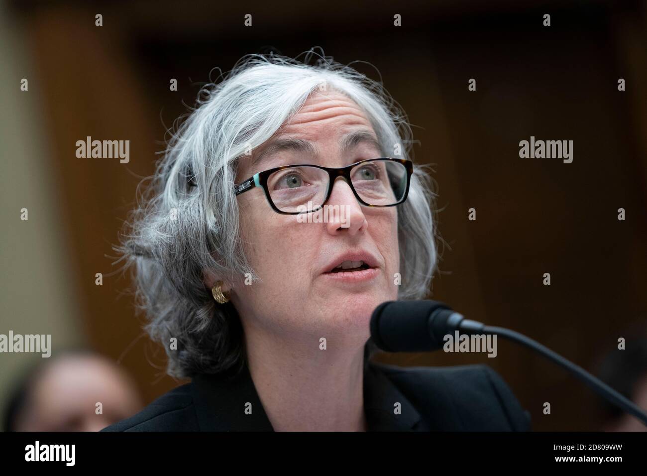 Anne Schuchat, director of the Centers for Disease Control (CDC), testifies during a House Energy and Commerce hearing on electronic vaping devices on Capitol Hill in Washington, D.C. on Wednesday September 25, 2019. Credit: Alex Edelman/The Photo Access Stock Photo