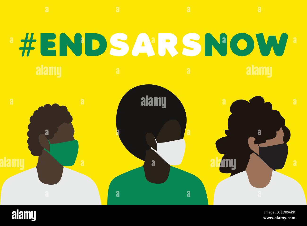 END SARS NOW vector Stock Vector Image & Art Alamy