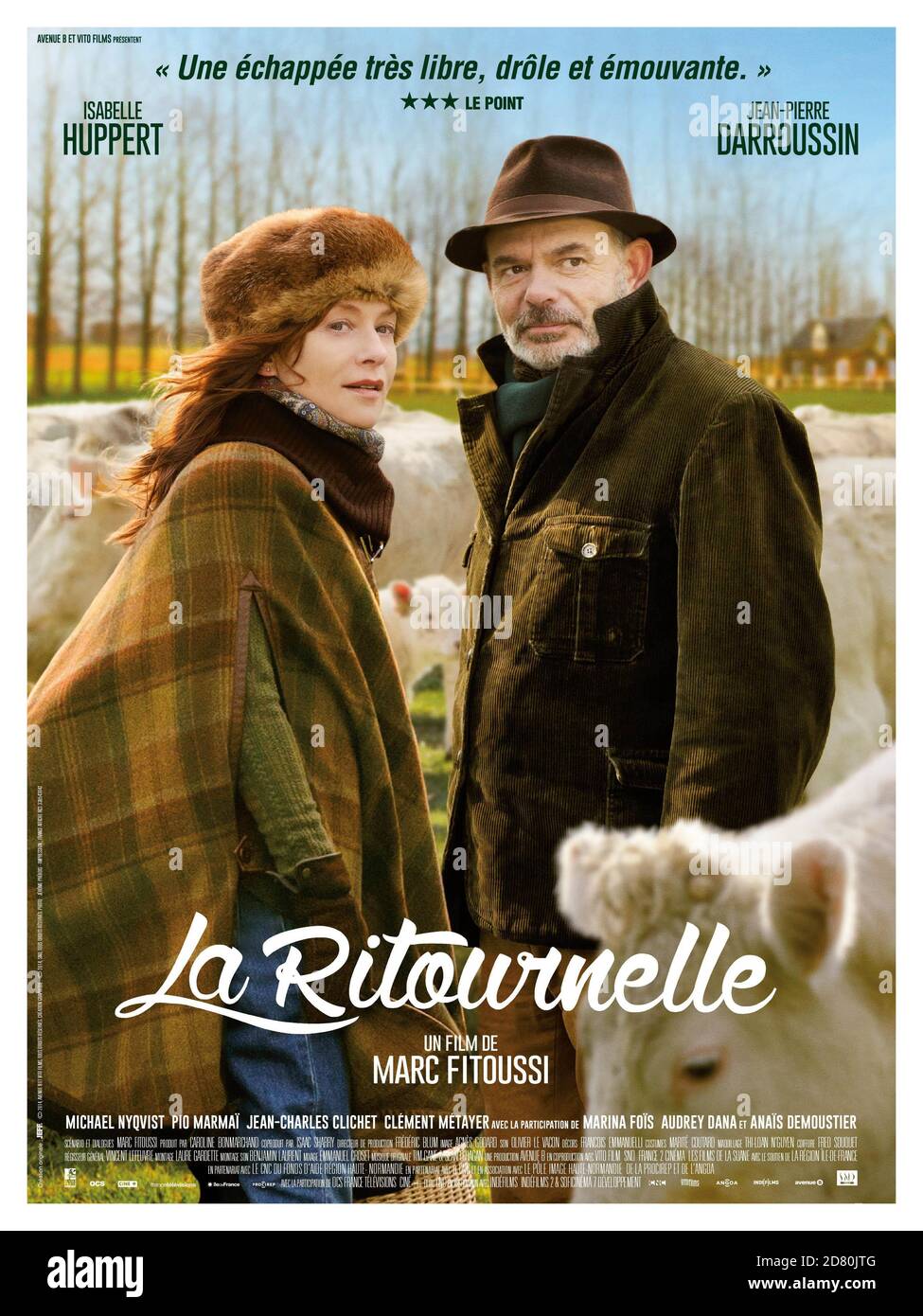 La Ritournelle Year : 2014 France Director : Marc Fitoussi Isabelle Huppert, Jean-Pierre Darroussin French poster Stock Photo