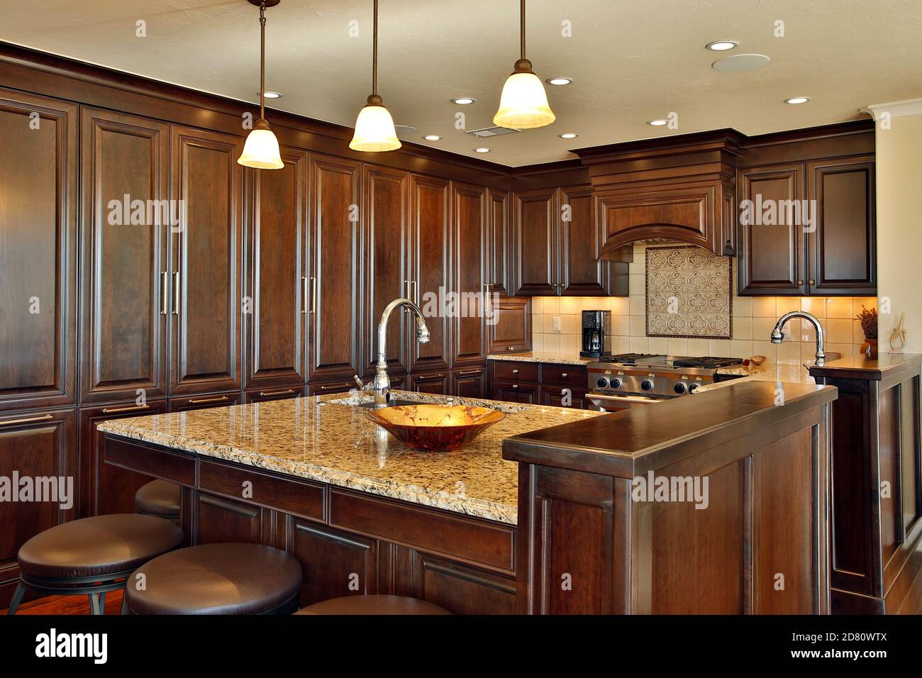 Kitchen, Denver, Colorado USA Stock Photo