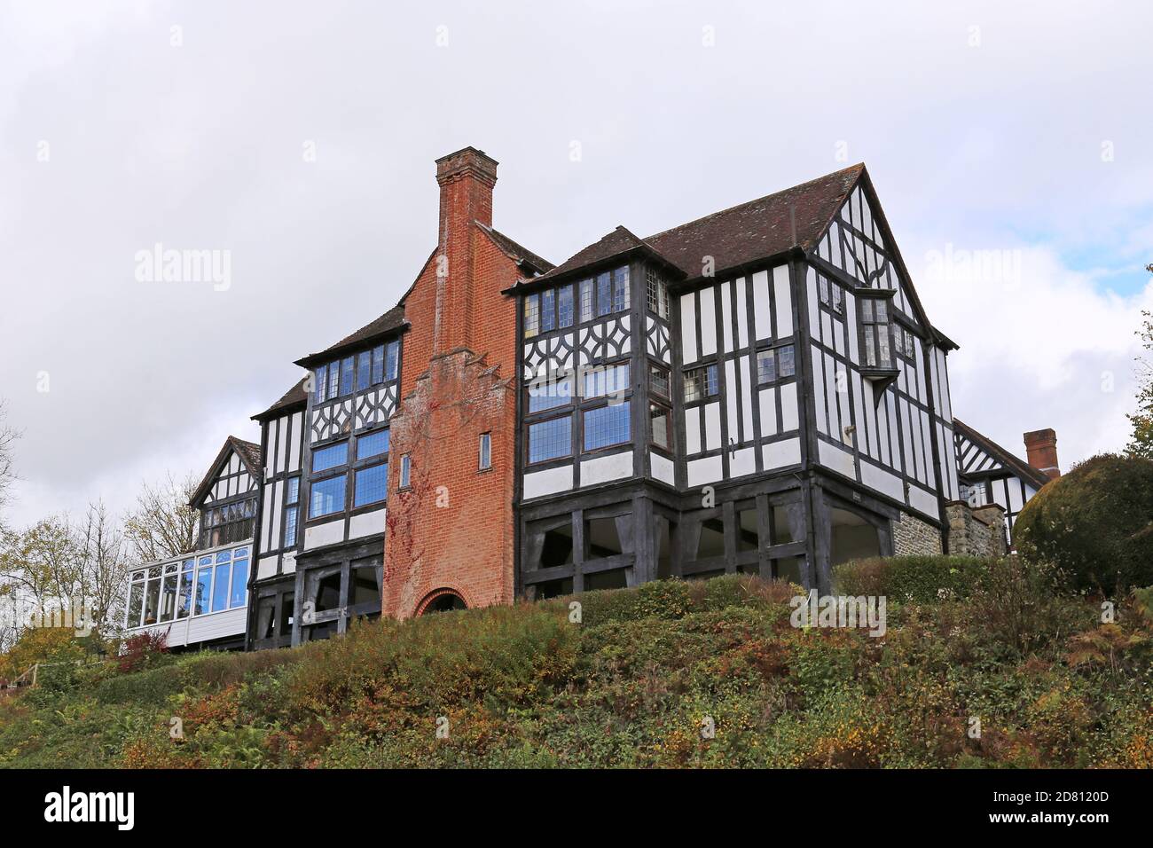 Caer Beris Manor Hotel and Restaurant, Builth Wells, Brecknockshire, Powys, Wales, Great Britain, United Kingdom, UK, Europe Stock Photo