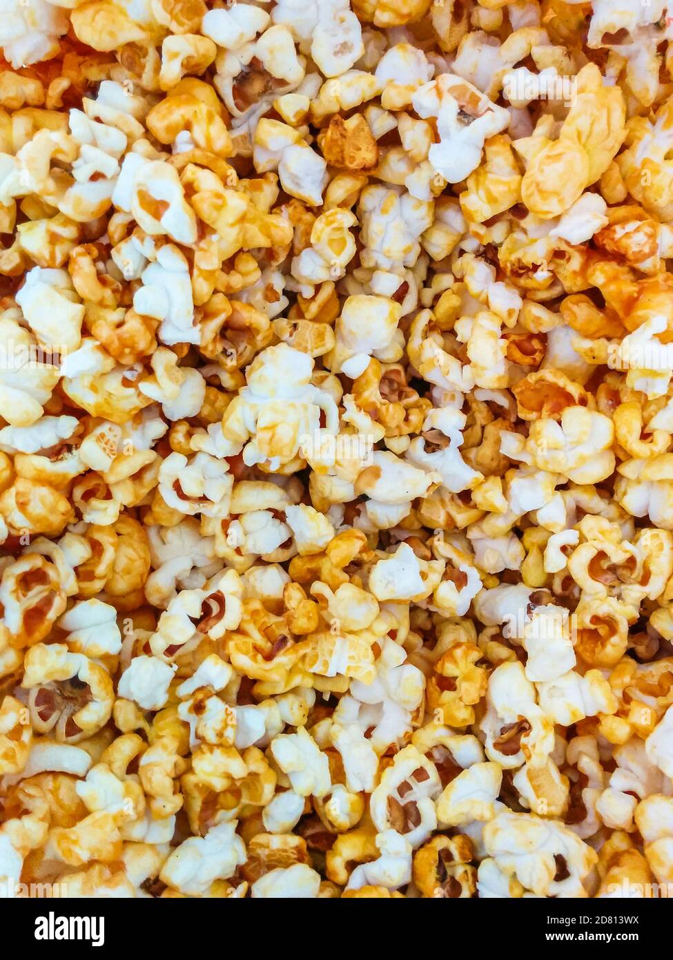 Popcorn texture background Stock Photo Alamy