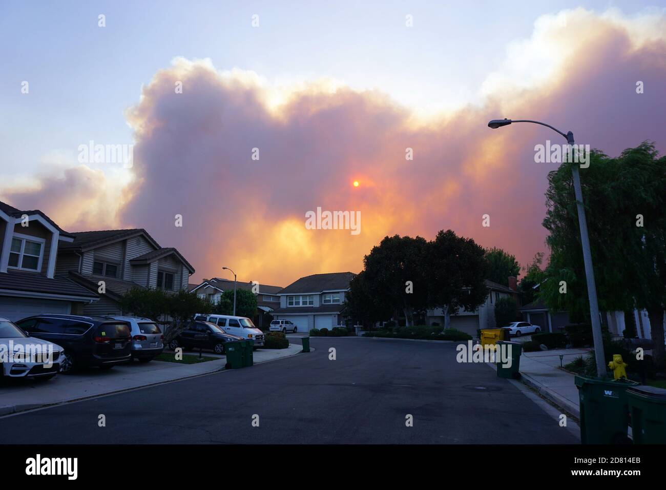 Silverado canyon fire hires stock photography and images Alamy