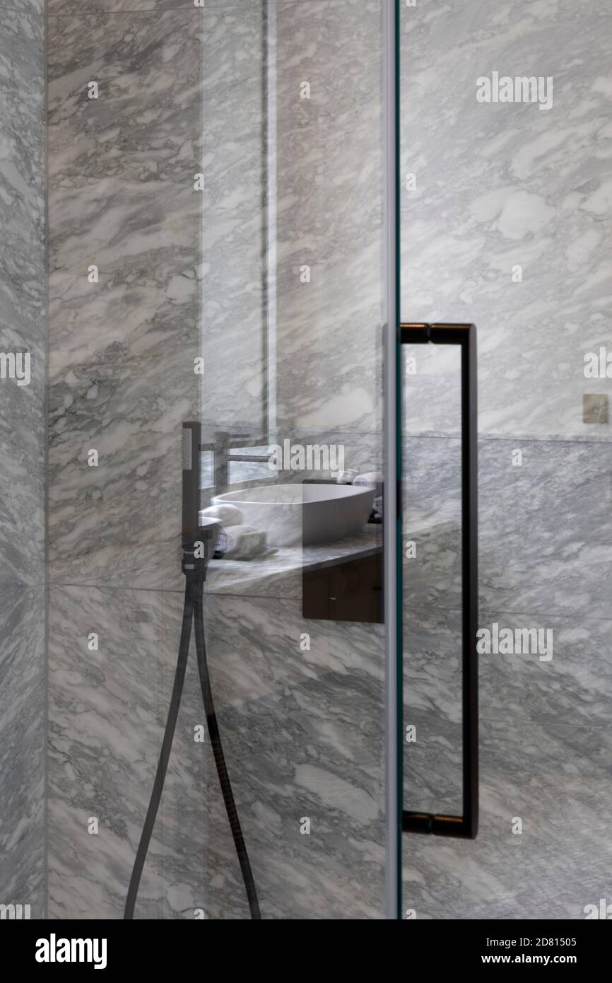 Grand London detached townhouse bathroom. General private home