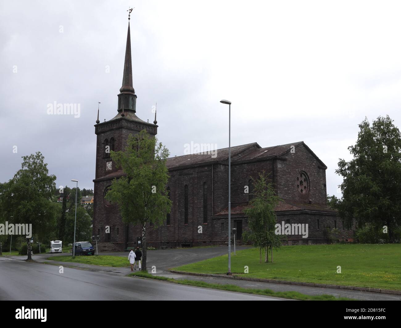 Narvik, / Norway - June 23 2019: Church of Narvik Stock Photo