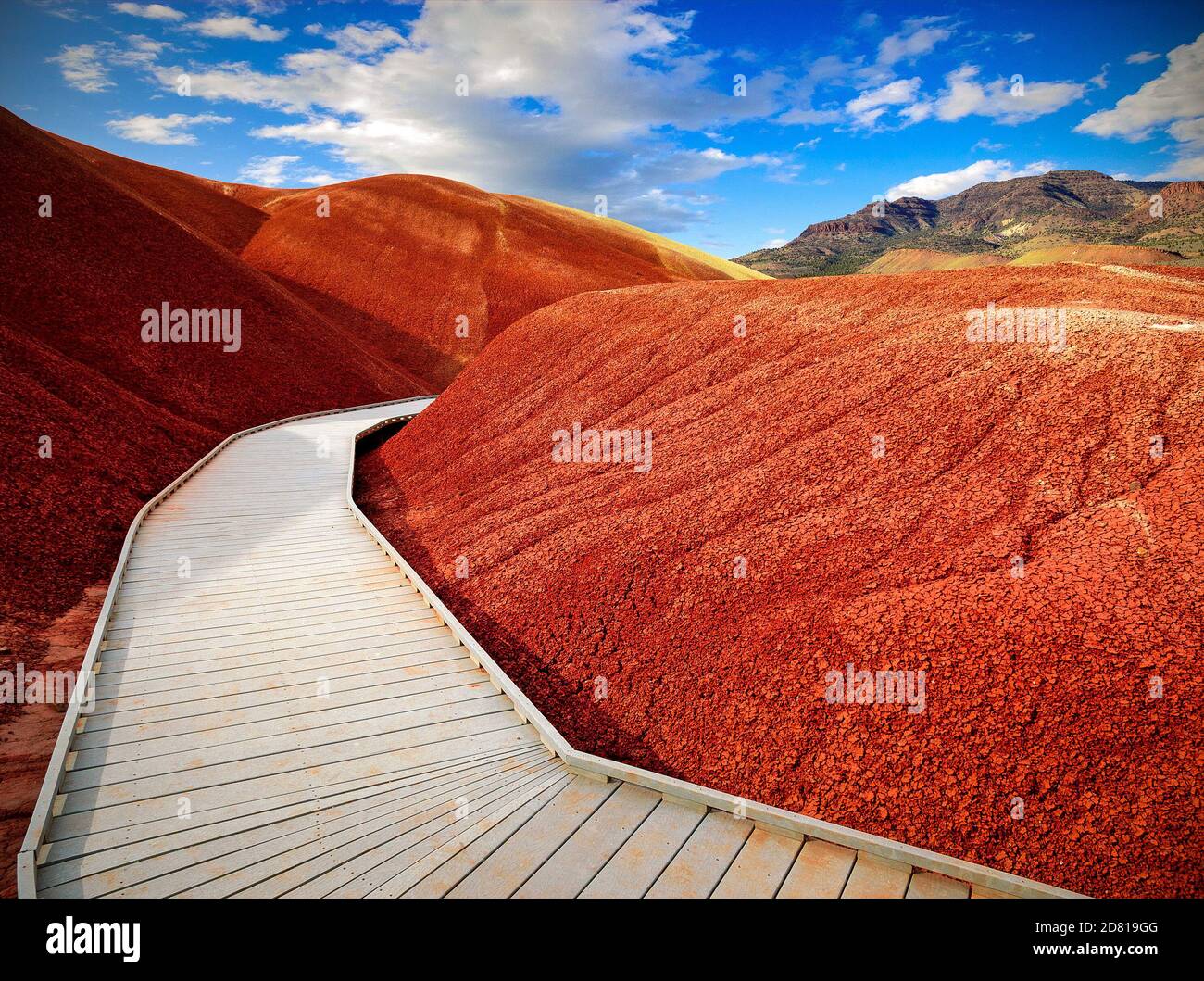 John Day Fossil Beds National Monument Stock Photo Alamy
