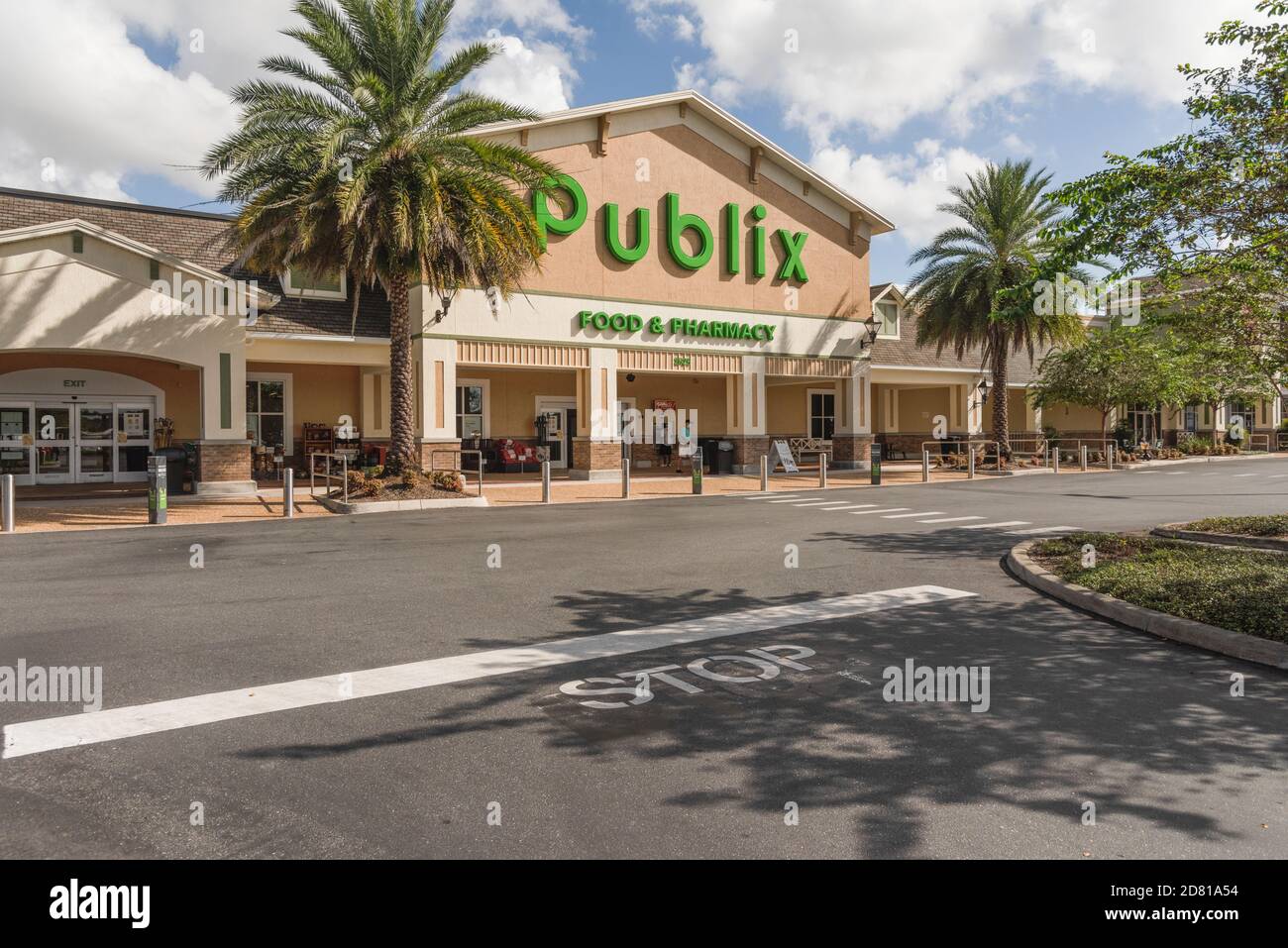 Publix Storefront in the Villages, Florida USA Stock Photo