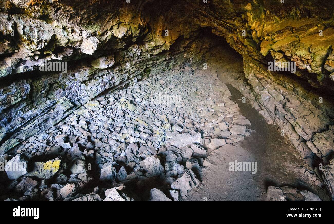 Lava Beds National Monument Stock Photo Alamy