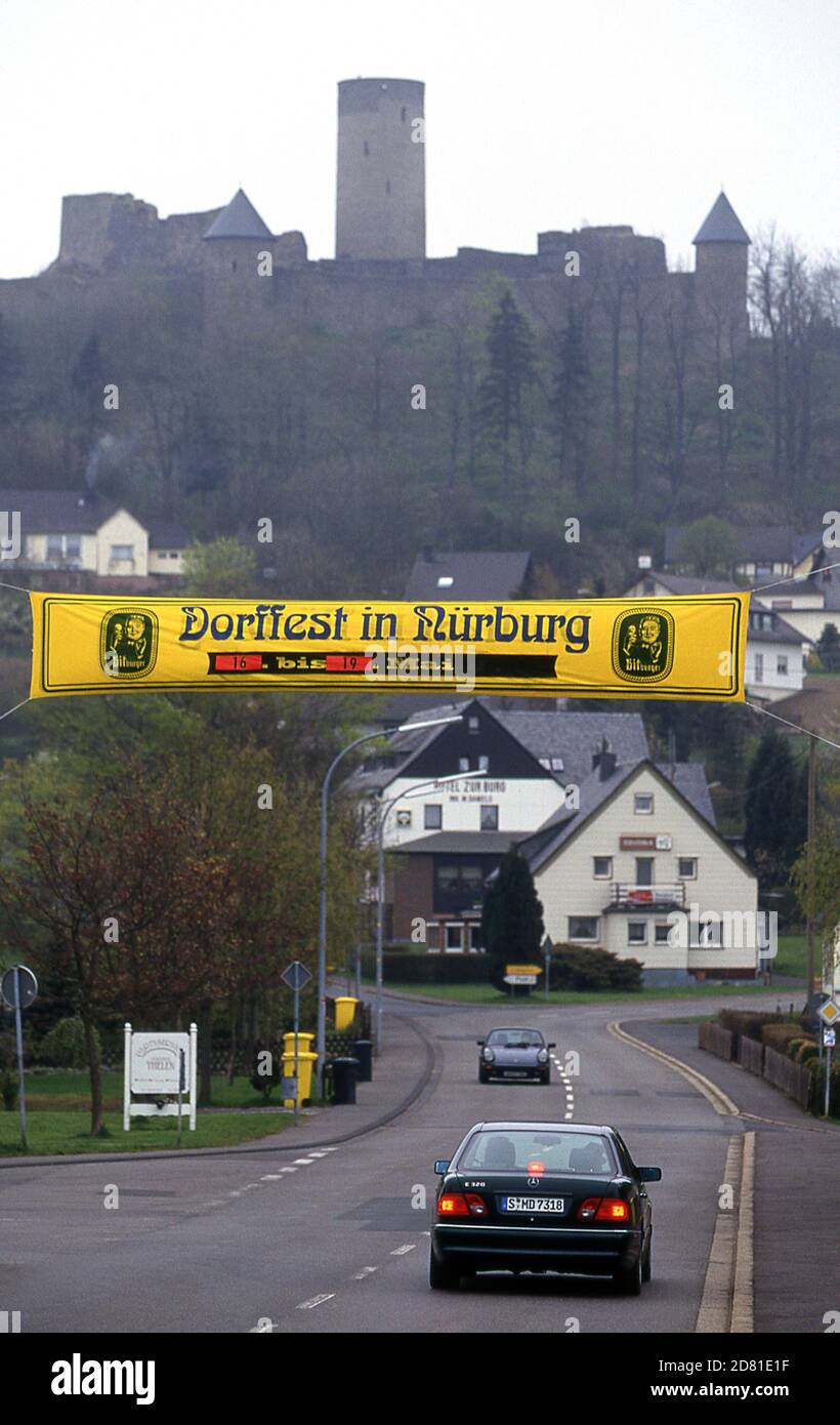 The Nurburgring 1997 Stock Photo