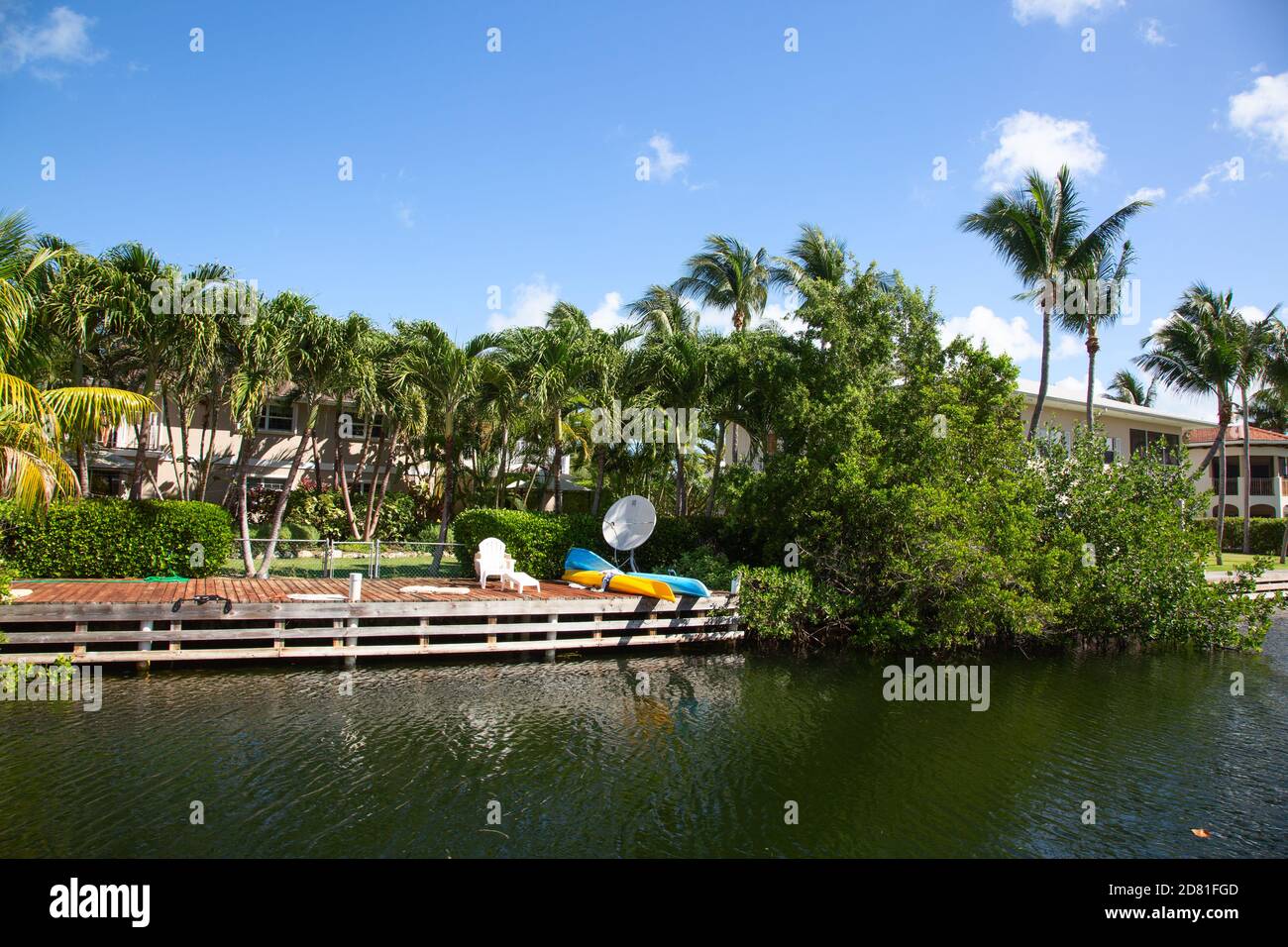 Luxury houses on the Grand Cayman island Stock Photo Alamy