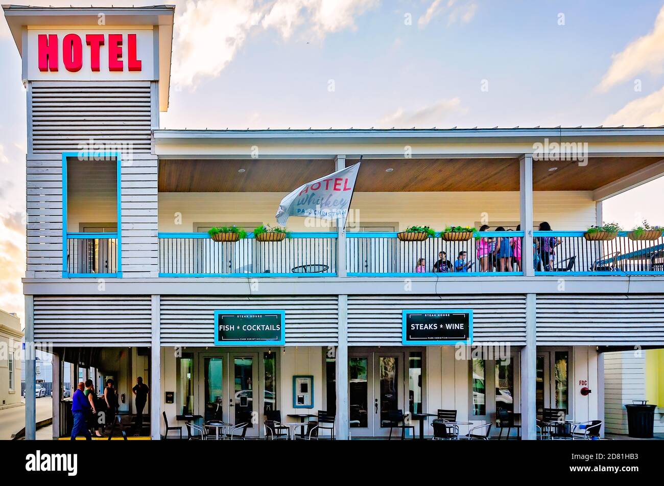 Hotel Whiskey, along with various restaurants and boutiques, is