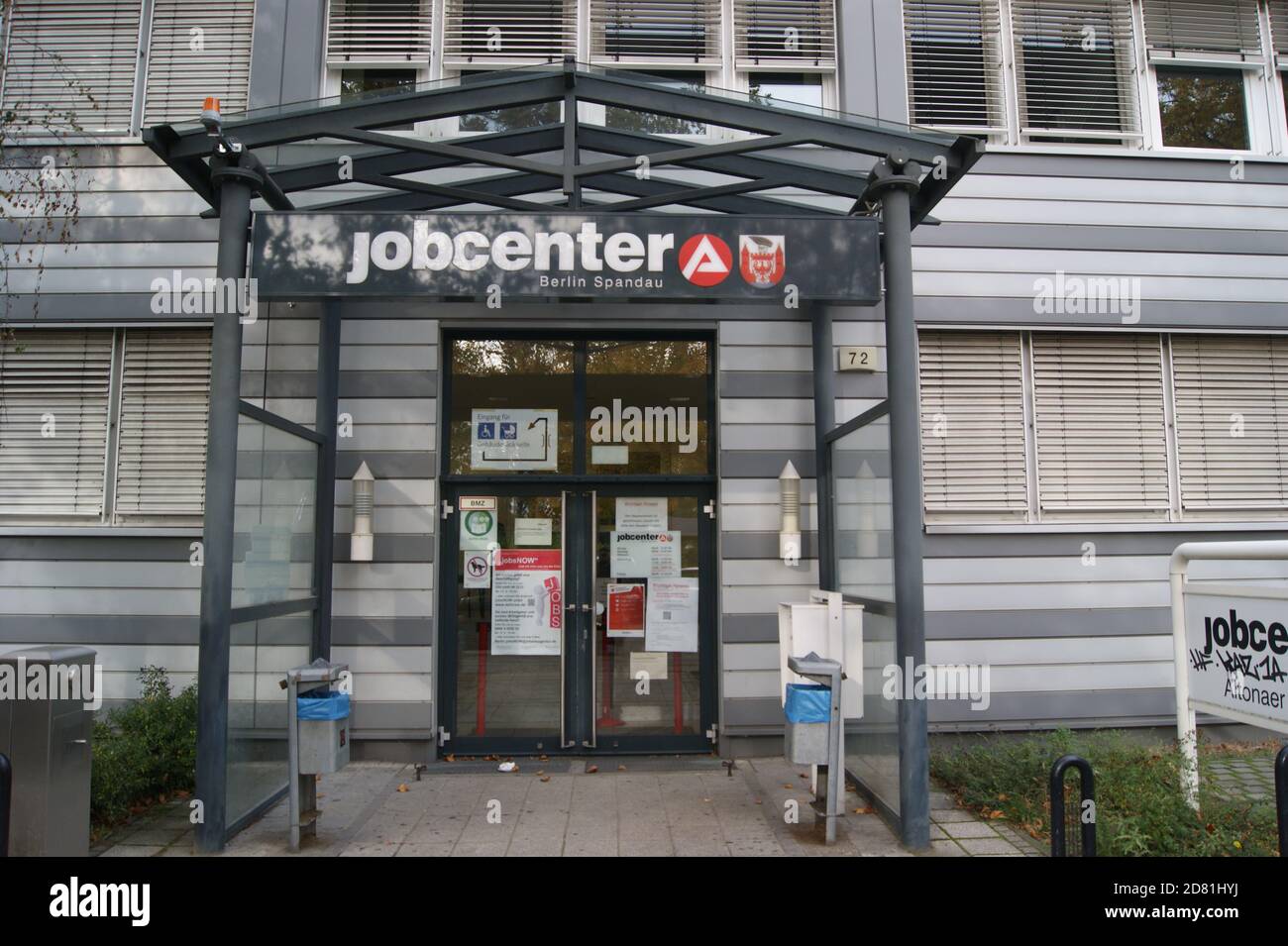 Das Job-Center in Berlin-Spandau. Stock Photo