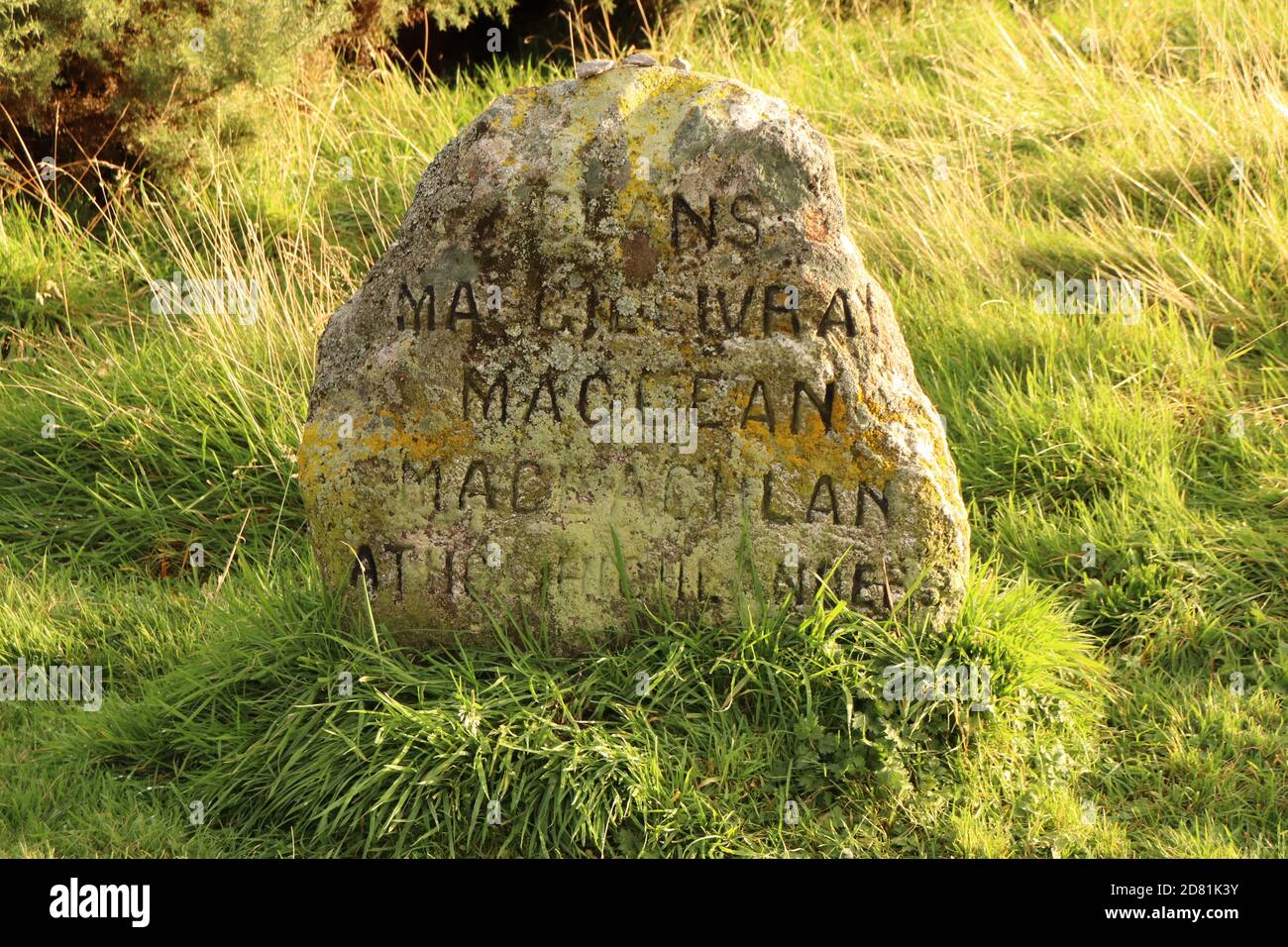 Culloden battlefield, Scotland Stock Photo Alamy