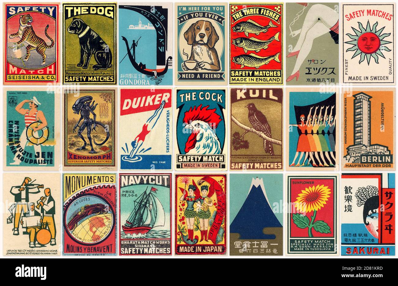 Matchbox collection hi-res stock photography and images - Alamy