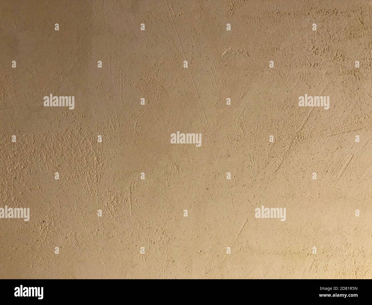 Plastered grinded textured wall. Abstract texture background Stock Photo