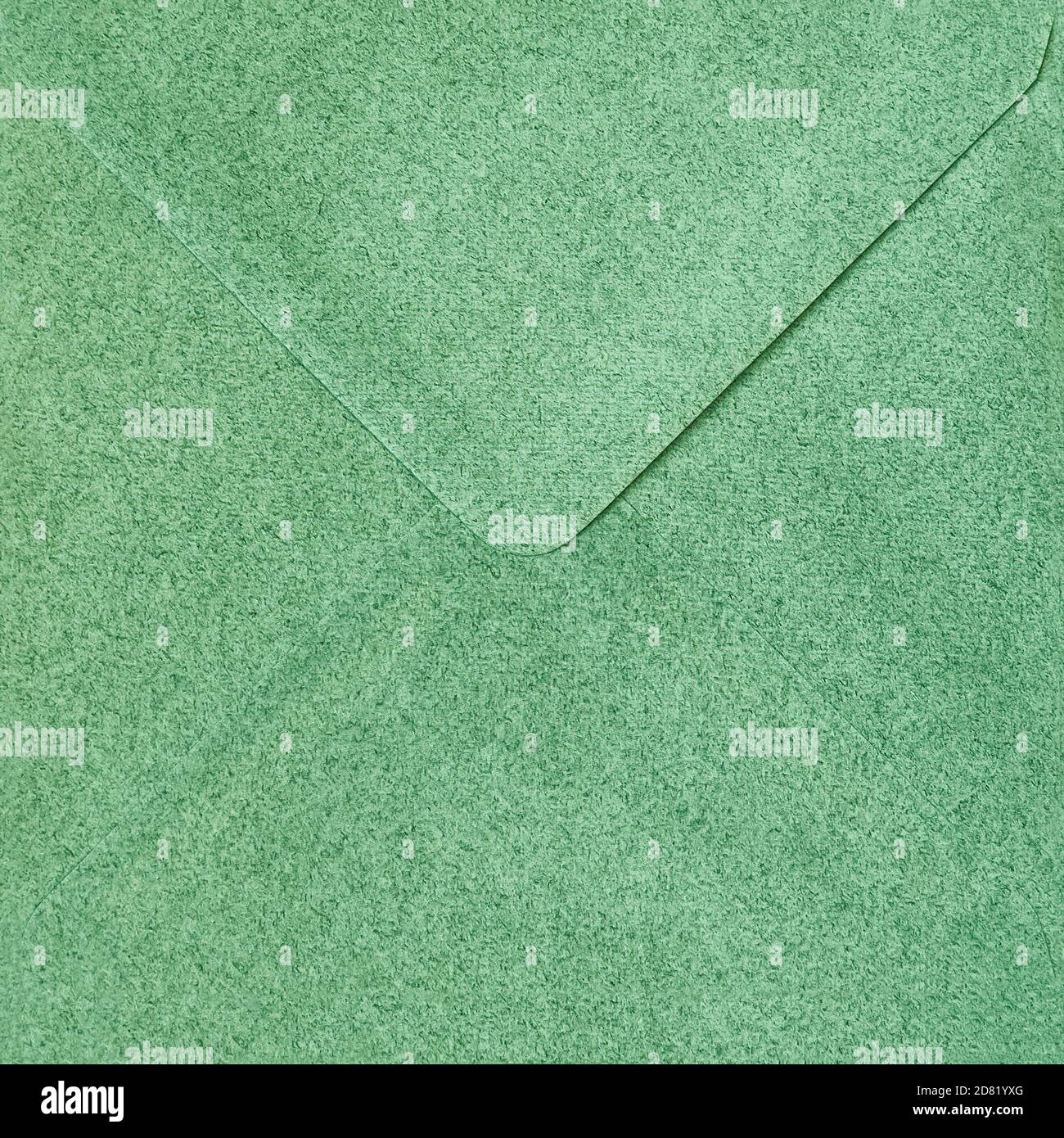 Natural recycled craft paper envelope of green color Stock Photo Alamy