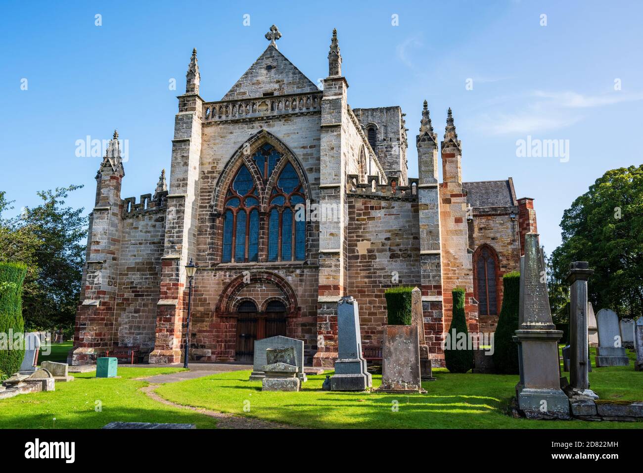St Mary’s Parish Church in Haddington, East Lothian, Scotland, UK Stock