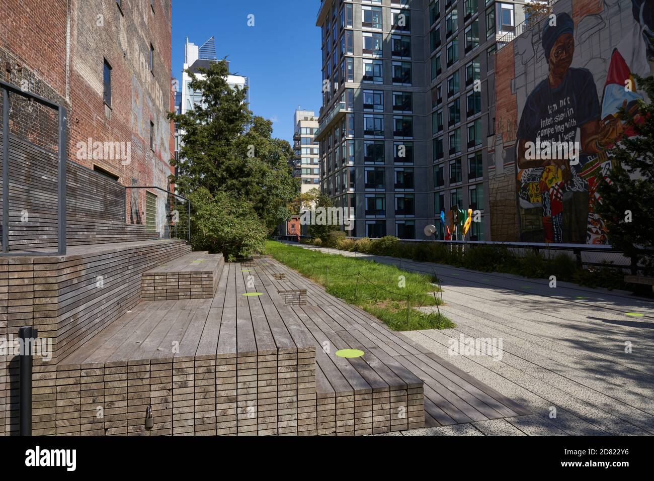 The High Line Park in New York City Stock Photo Alamy