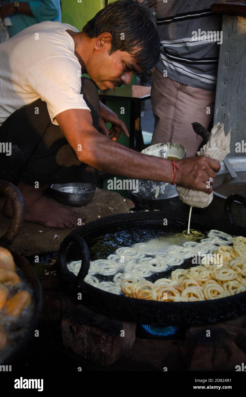 Making jalebi hires stock photography and images Alamy