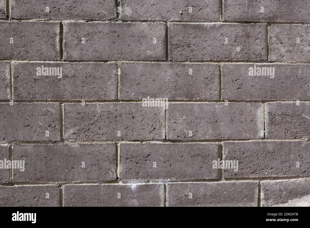 the texture of a concrete gray wall blocks like brick Stock Photo - Alamy