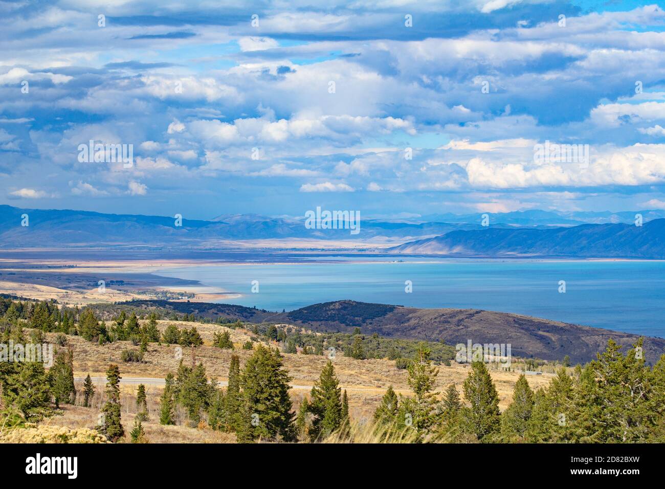 Bear lake, Utah Idaho border, USA Stock Photo Alamy
