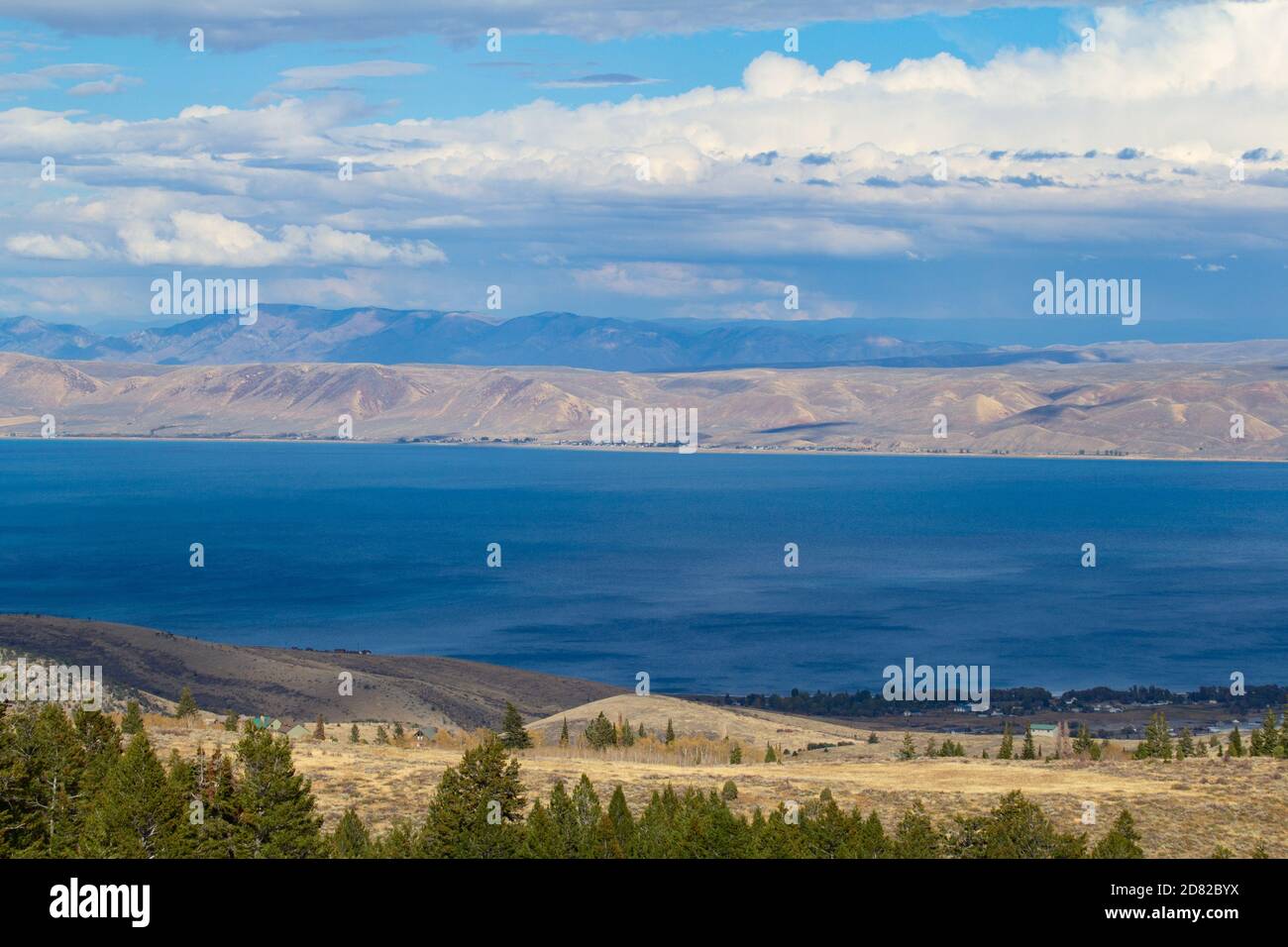 Bear lake, Utah Idaho border, USA Stock Photo Alamy
