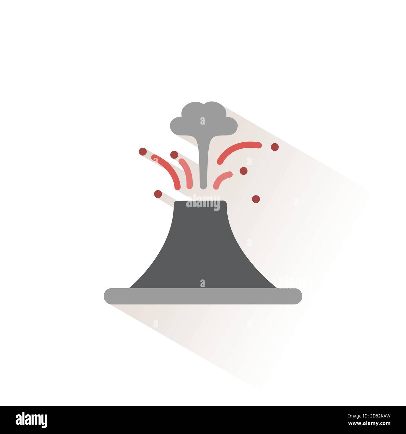 Volcano shadow Stock Vector Images - Alamy