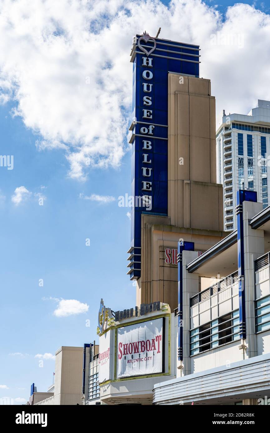 Atlantic City, NJ Oct. 6, 2020 House of Blues is an American chain