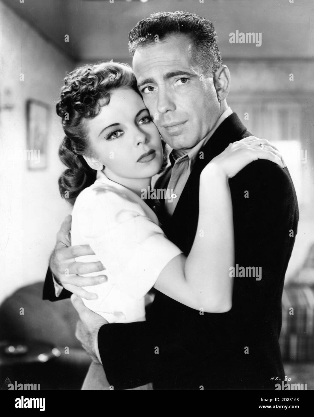IDA LUPINO and HUMPHREY BOGART in HIGH SIERRA 1941 director RAOUL WALSH screenplay JOHN HUSTON and W.R.BURNETT novel W.R.BURNETT Warner Bros. Stock Photo
