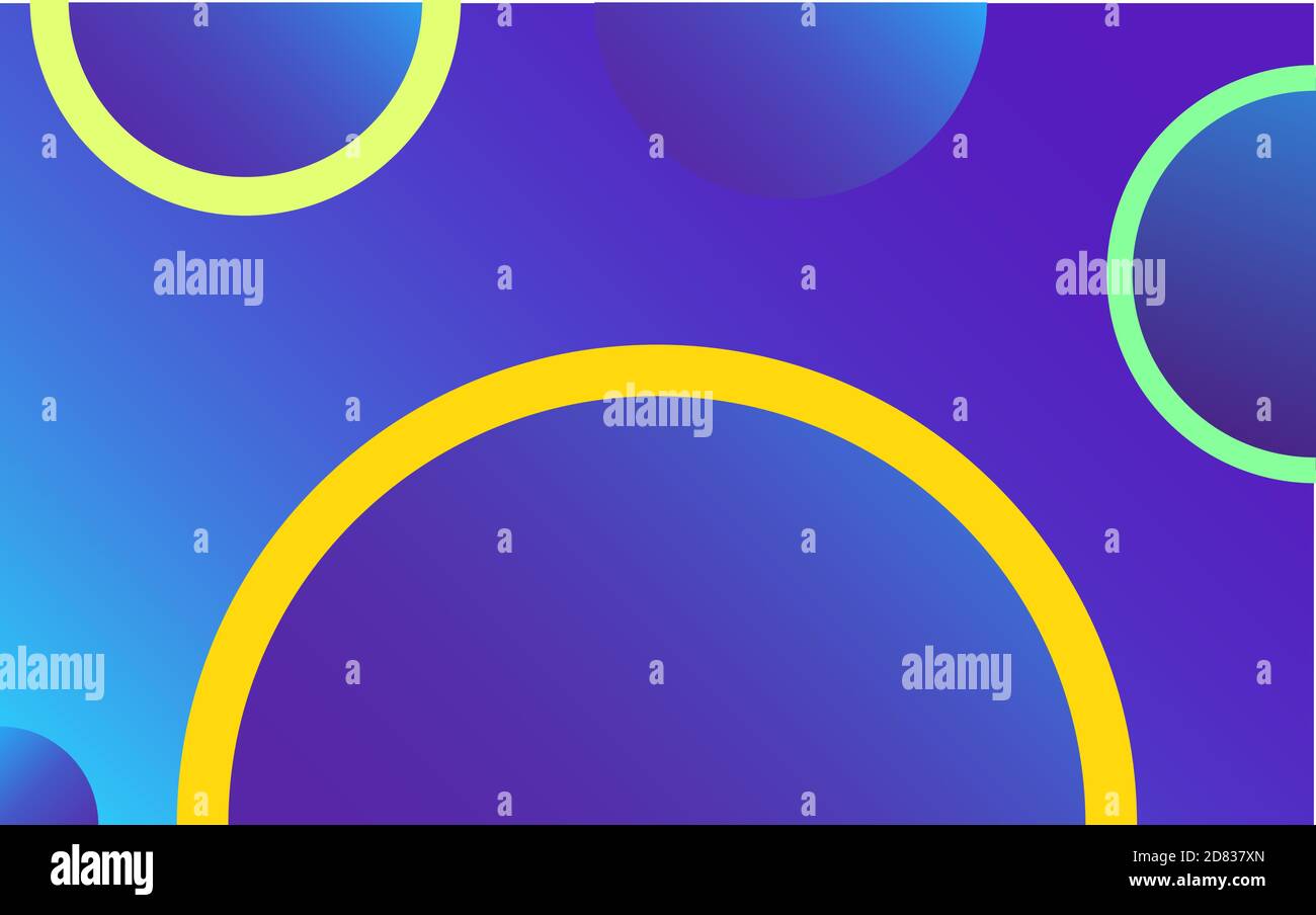 Abstract background with circles Trendy vector illustration  Stock Vector