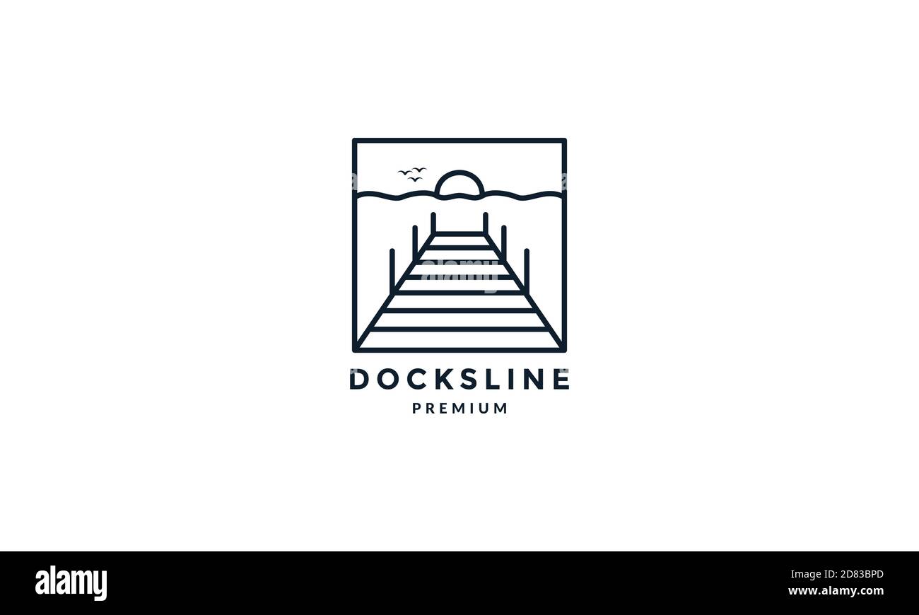Docks journey Stock Vector Images - Alamy