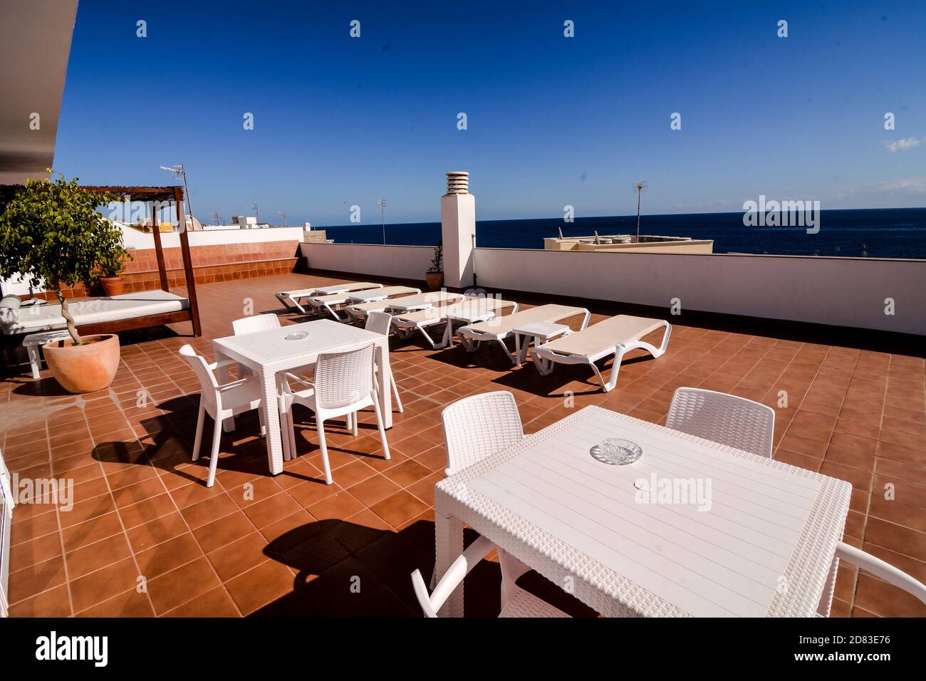 Balcony of a luxury hotel Stock Photo - Alamy