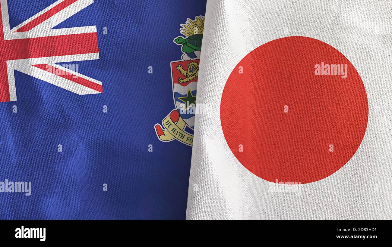 Japan cayman islands flag hi-res stock photography and images - Alamy